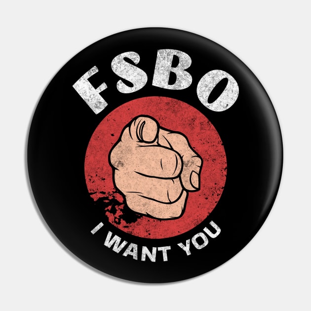 FSBO - I Want You Pin by The Favorita