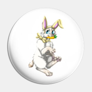 Bobtail BunnyCat: Cream Lynx Point (Yellow) Pin