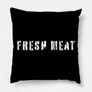 Fresh Meat Roller Derby Pillow