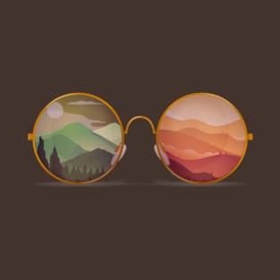 Hippie Glasses T-Shirt