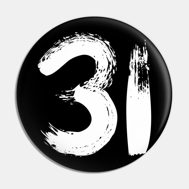 Number 31 Pin by Erena Samohai