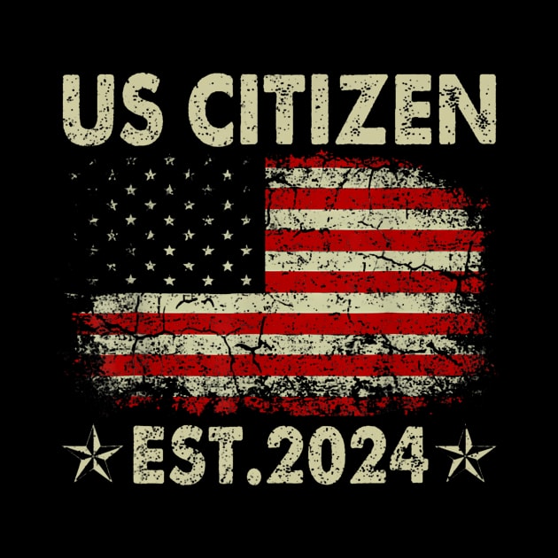 New US Citizen Est 2024 American Immigrant Citizenship by deptrai0023