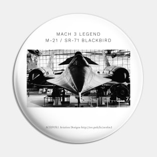 Lockheed Mach 3 Blackbird M-21 Drone Launcher Pin