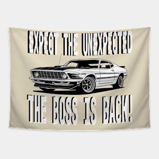 The Boss is Back! Tapestry