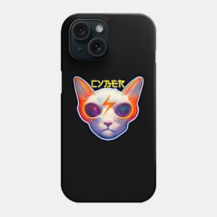 Cyber cat Phone Case