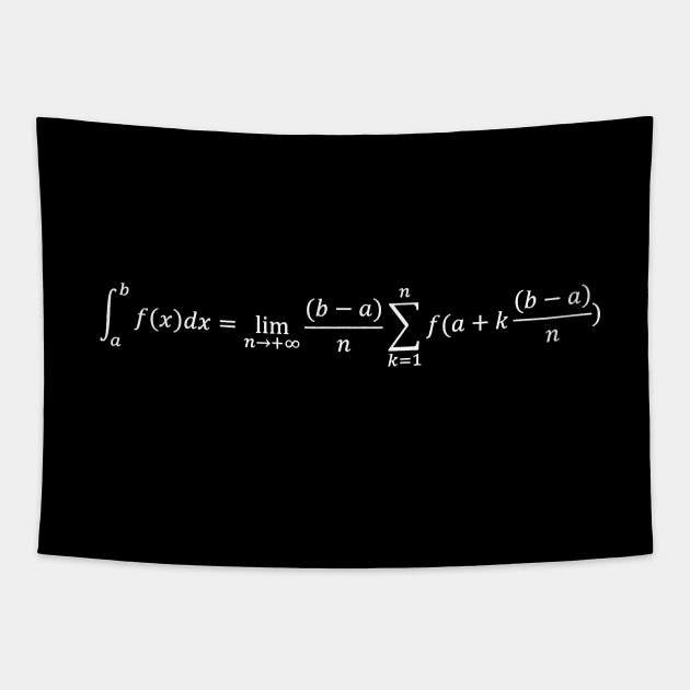 riemann integral and sum, calculus and math Tapestry by NoetherSym