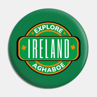 Aghaboe, Ireland - Irish Town Pin