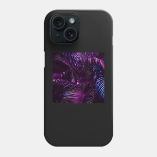 Minimal Colorful Abstract Leaf Pattern Phone Case