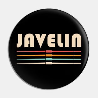 Javelin Thrower Throwing Coach Track and Field Pin