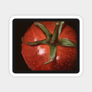 Tomato HyperRealistic Painting Magnet