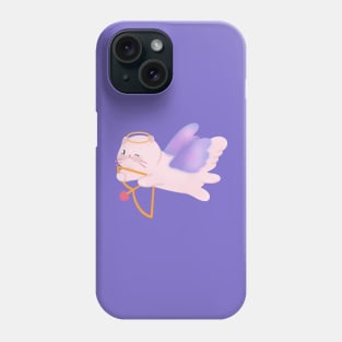 Pink Cupid Cat Phone Case