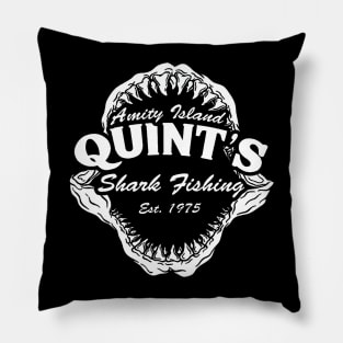 Quint's Shark Fishing Pillow