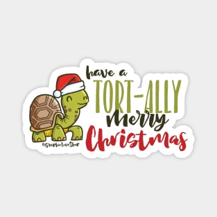 Tortoise Merry Christmas © GraphicLoveShop Magnet