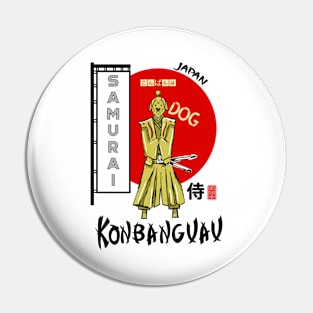 Konbanguau Samurái Pin