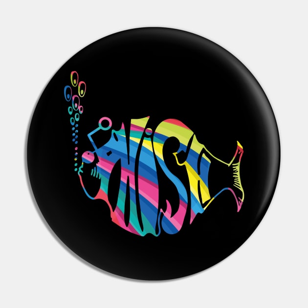 Phish Abstrack Pin by phishstore99