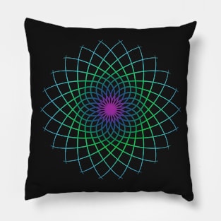 Colorful Mandala Pillow