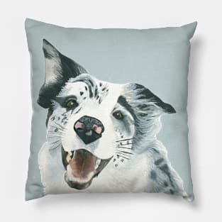 dog portrait Pillow