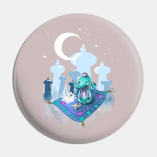 Elephant Tiffan Aladdin Pin