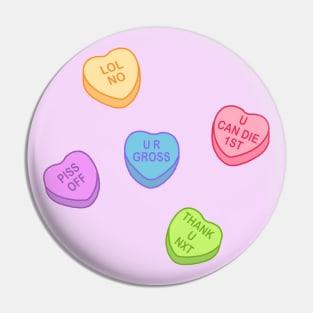 Conversation Hearts - Rudy Sticker Pack - Valentines Day Pin