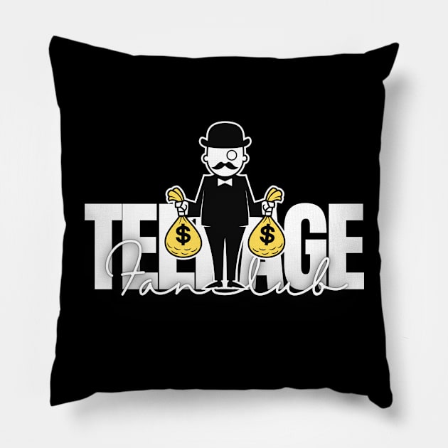 Teenage Fanclub - Bandwagonesque // Illustration in Album Fan Art Design Pillow by Liamlefr