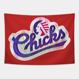 Memphis Chicks Baseball Tapestry