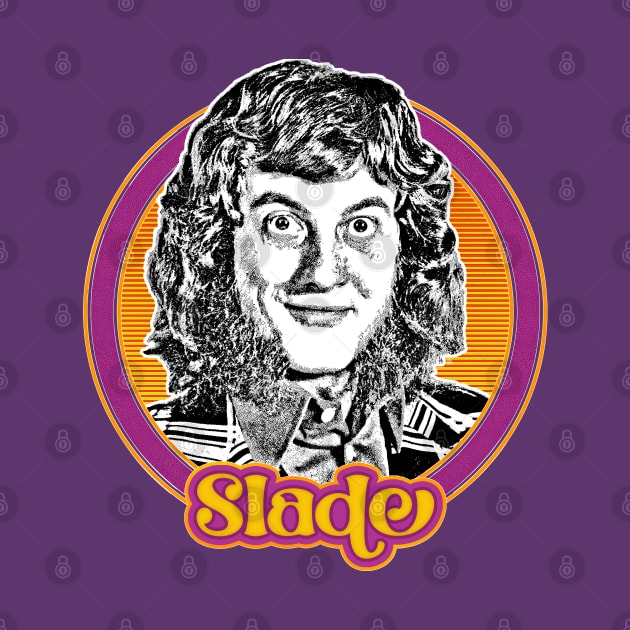 Slade // Retro 70s Style Fan Art Design by DankFutura