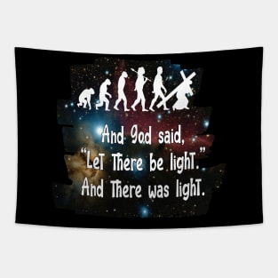 And god said, “Let there be light”, and there was light Tapestry