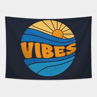 Sunset Surf Vibes Tapestry