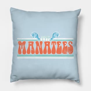 Just A Girl Who Loves Manatees - Cute Manatee Pillow