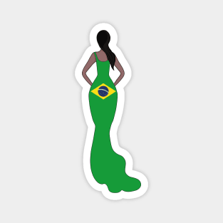 Brazil Woman Magnet