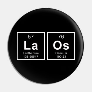 Laos | Funny Periodic table of elements | Laotian gift Pin