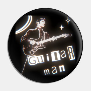 Guitar Man Pin