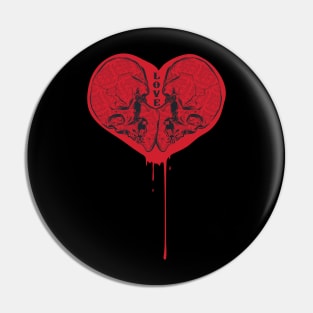 LOVE & DEATH Pin