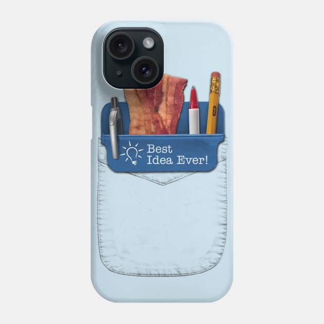 Bacon Pocket Protector Phone Case by andyjhunter