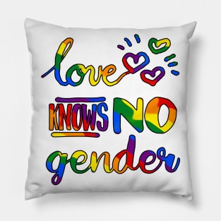 Love Knows No Gender Pillow