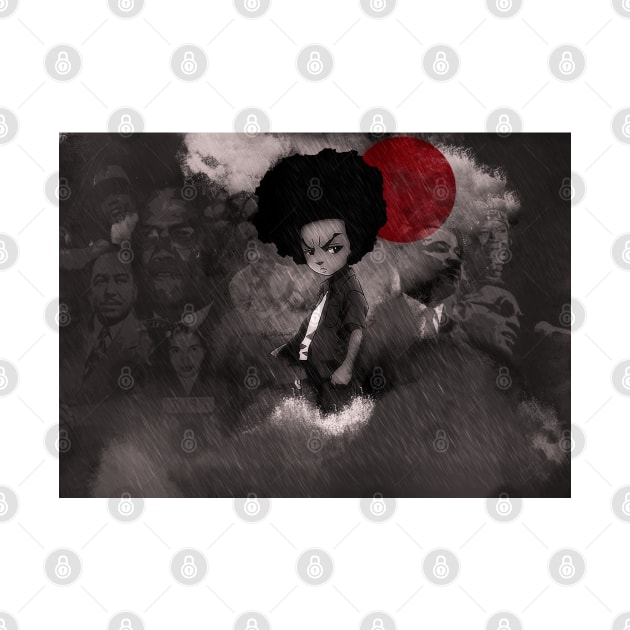Huey Freeman by hiiirabbit