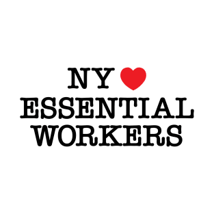 NY Loves Essential Workers Artwork T-Shirt