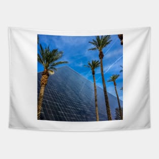 Palms Surround the Luxor - Las Vegas, Nevada Tapestry