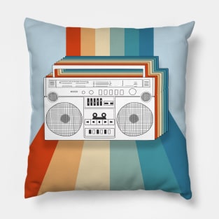 Old School - ish Pillow