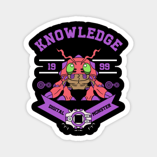 Crest of Knowledge - Tentomon Magnet