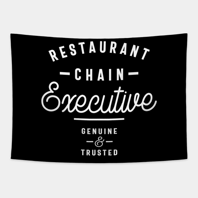 Restaurant Chain Executive Tapestry by cidolopez