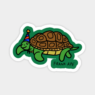 Party Turtle Magnet