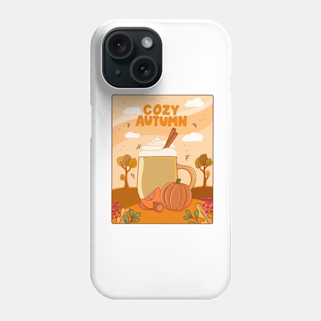 Cozy Autumn Phone Case by Kimprut