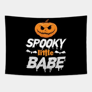 Spooky Little Babe T-shirt Tapestry