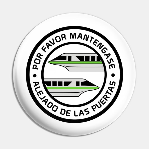 MonorailPorFavorGreen Pin by WdwRetro