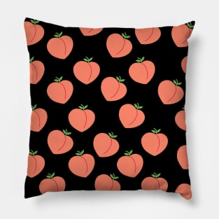 Cute Peach Pattern Pillow