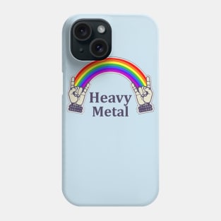 Heavy Metal Rainbow - Plain Phone Case