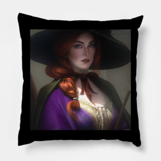 The beautiful witch Pillow