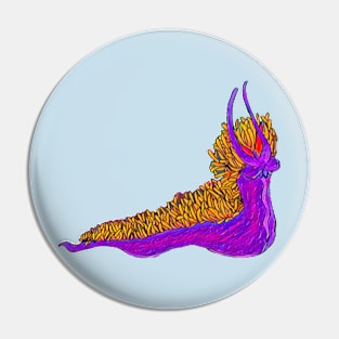 Spanish Shawl Nudibranch III Pin