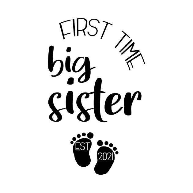 First time big sister | soon big sister by Die Designwerkstatt